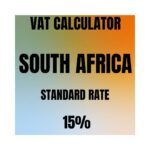 Vat Calculator South Africa | Current Vat Rate in 2022 is 15%